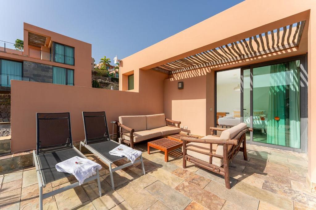 Villa Mit Pool Los Lagos 16 Salobre  Bagian luar foto
