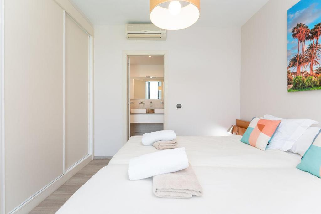 Villa Mit Pool Los Lagos 16 Salobre  Bagian luar foto