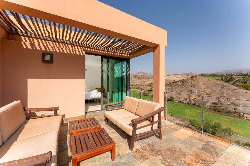 Villa Mit Pool Los Lagos 16 Salobre  Bagian luar foto