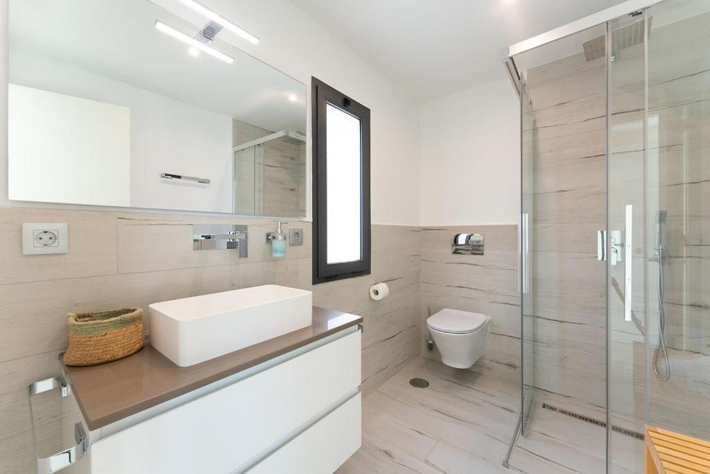 Villa Mit Pool Los Lagos 16 Salobre  Bagian luar foto